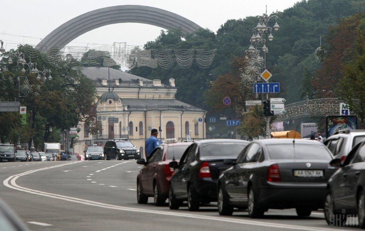У Києві почали перекривати вулиці з нагоди інавгурації