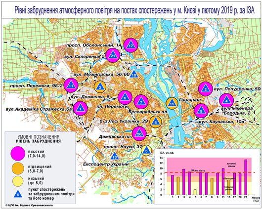 Геофізики з'ясували, де в Києві найбрудніше повітря