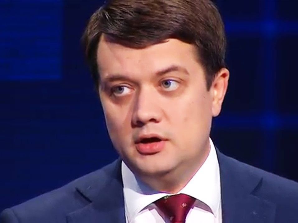 Головою партії «Слуга народу» призначений Дмитро Разумков