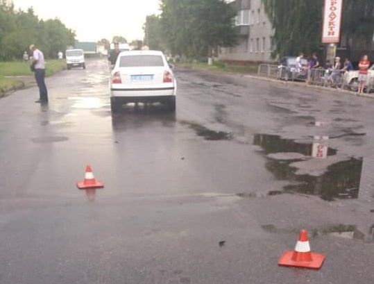 Наїзд поліцейського на дитину в Конотопі: водію оголосили підозру