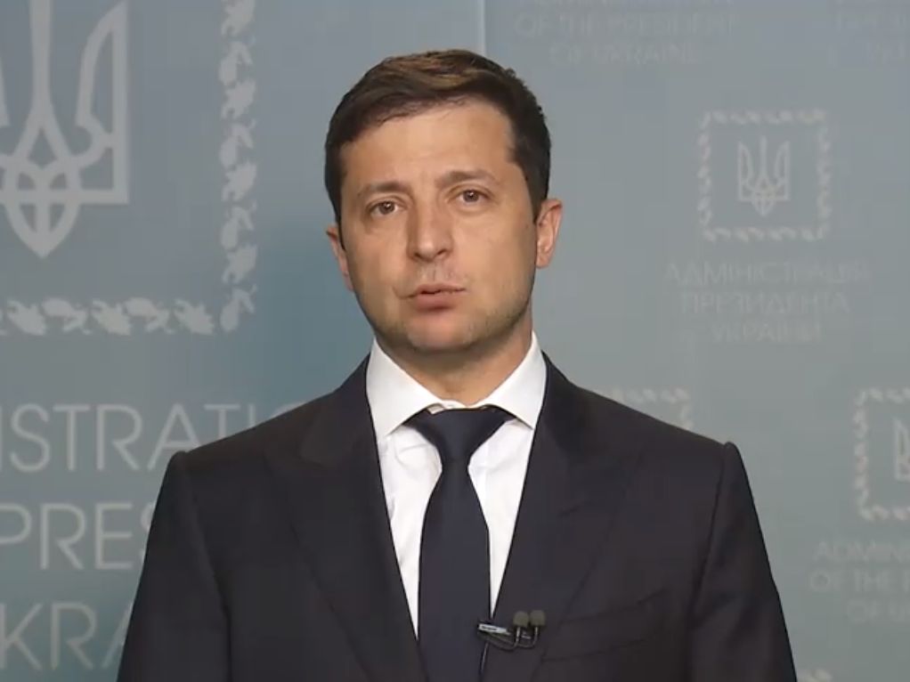 Зеленський звернувся до українців і до Путіна через телеміст Медведчука (відео)