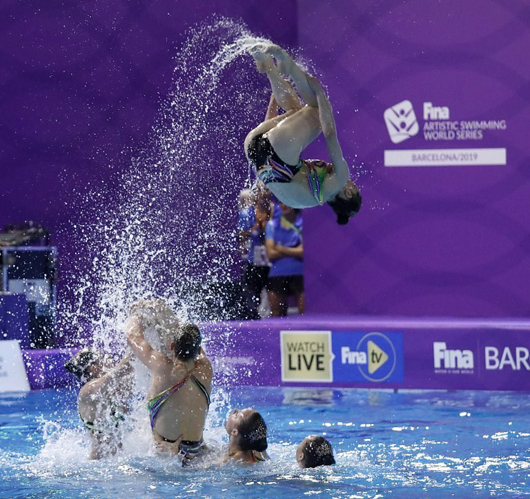 Українські синхроністки першими виграли планетарне «золото» в новій змагальній дисципліні