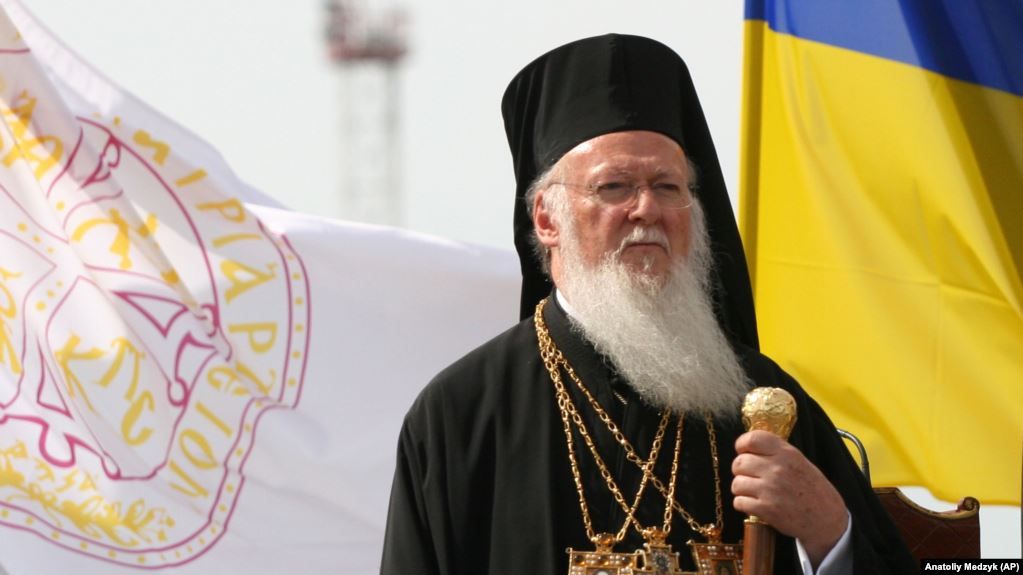 Патріарх Варфоломій передав вітання з Днем хрещення Руси-України