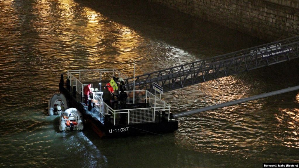 Українцю-капітана затонулого в Будапешті прогулянкового судна продовжили арешт
