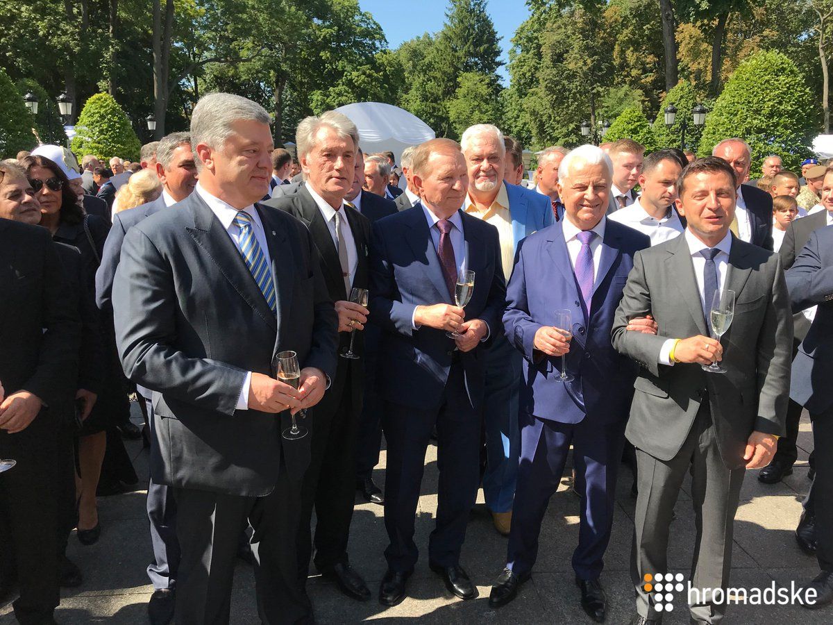 Порошенко приєднався до президентів після Ходи гідності (історичне фото)