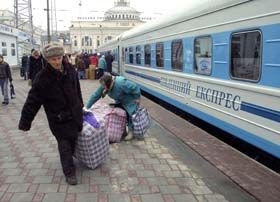 Мені квиток до Жмеринки й рушничок