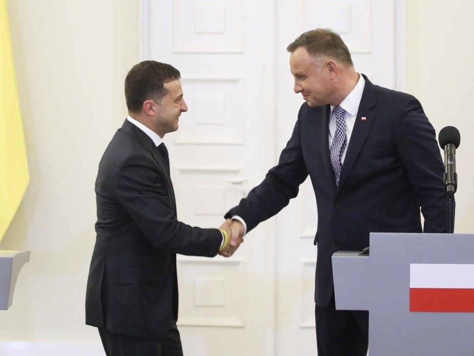 Президент Польщі підтримав санкції і територіальну цілісність України (відео)