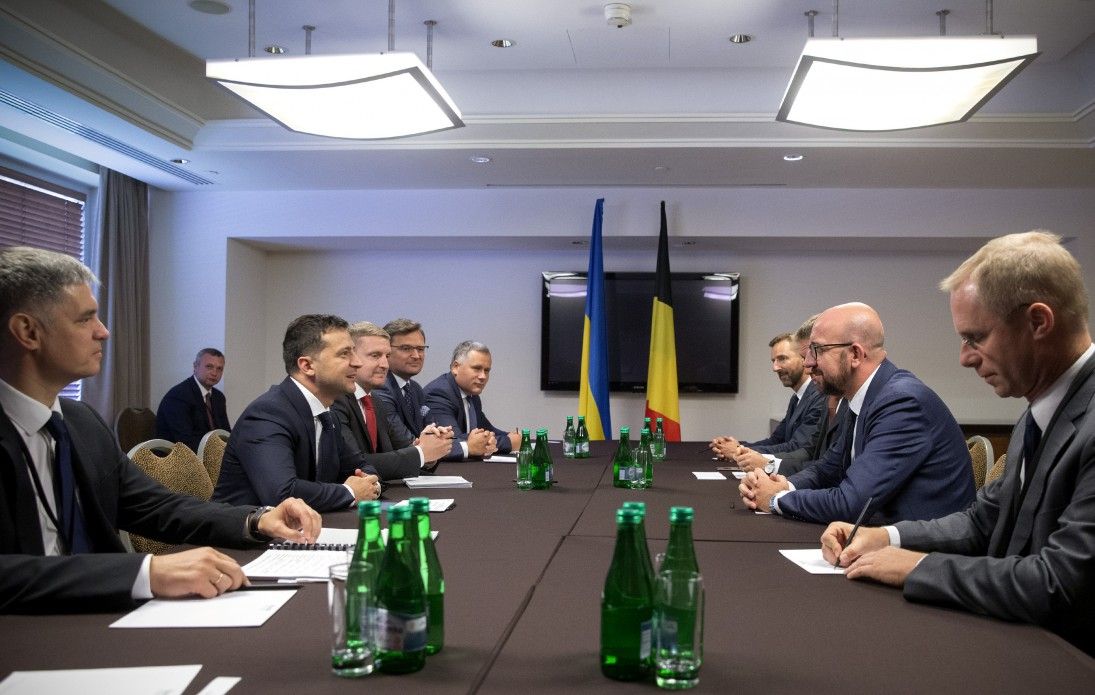 Зеленський у Варшаві обговорив із президентом Литви євроінтеграцію та провів зустріч з прем'єром Бельгії