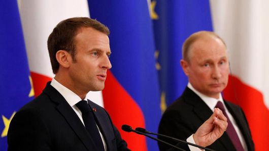 Зміцнюється вісь Париж — Москва: Макрон і Путін обговорили підготовку до саміту в «нормандському форматі»