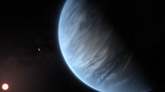 Вчені вперше знайшли воду на скелястій екзопланеті