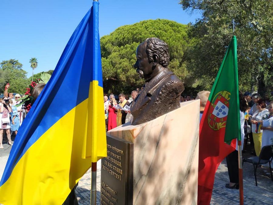 У Португалії відкрили перший пам’ятник Тарасові Шевченку