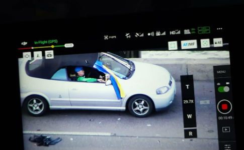 Міст у Києві заблокував уродженець Форосу