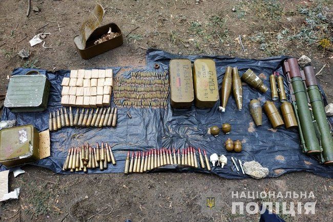 Схрон боєприпасів найманців Росії виявлено на Луганщині