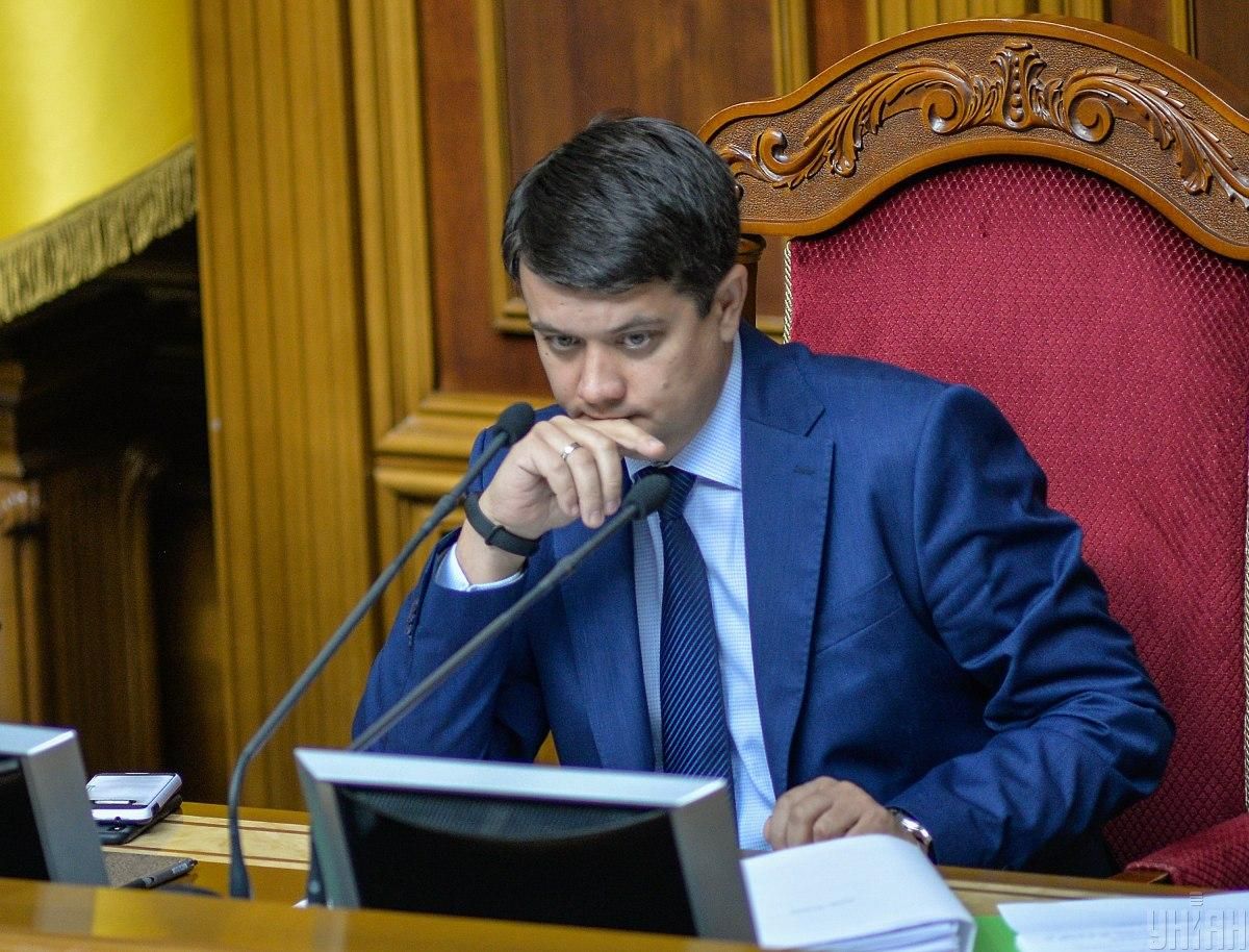 Разумков: Новий закон про особливий статус Донбасу почнуть розробляти після зустрічі у «нормандському форматі»