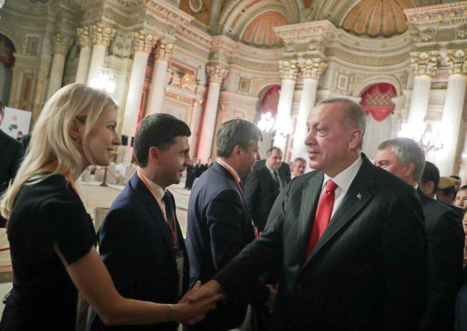 Ердоган вперше прийняв російську делегацію разом з «депутатами» від окупованого Криму