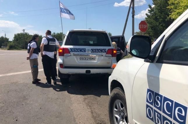 Місія ОБСЄ не помітила обстріл ділянки розведення в Золотому 26 жовтня