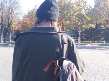У Дніпрі священник з георгіївською стрічкою намагався втекти від поліції