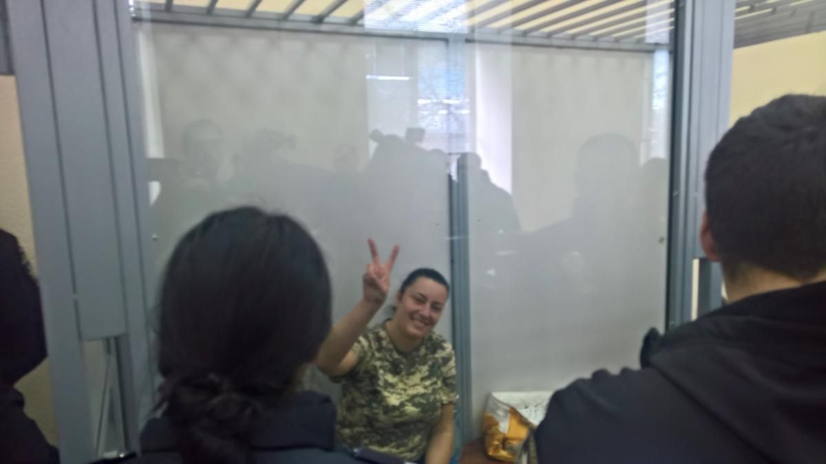 У Києві заарештували жінку-ветерана АТО Грищенко