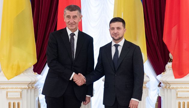 Зеленський проводить зустріч зі главою Уряду Чехії Бабішем (НАЖИВО)