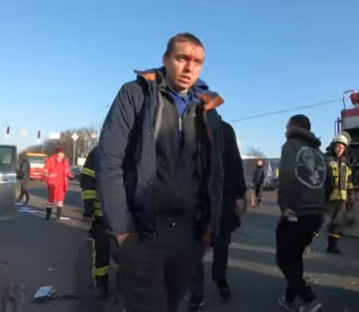 ДТП з Кулебою: водій мікроавтобуса притомний, його стан не важкий