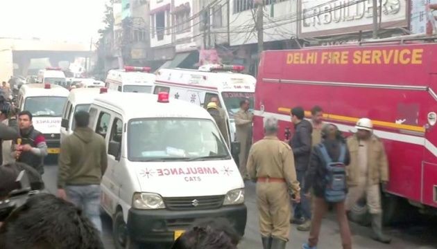 Під час пожежі у Нью-Делі загинули 43 особи