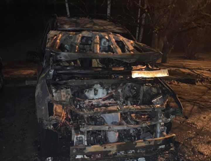 У співзасновниці громадського об'єднання «Батьки SOS» згорів автомобіль