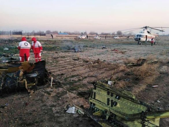 Авікатастрофа під Тегераном: розбився літак МАУ зі 180 пасажирами на борту