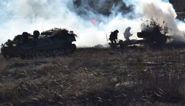 Окупанти випустили 25 мін по позиціях ЗСУ під Оріховим