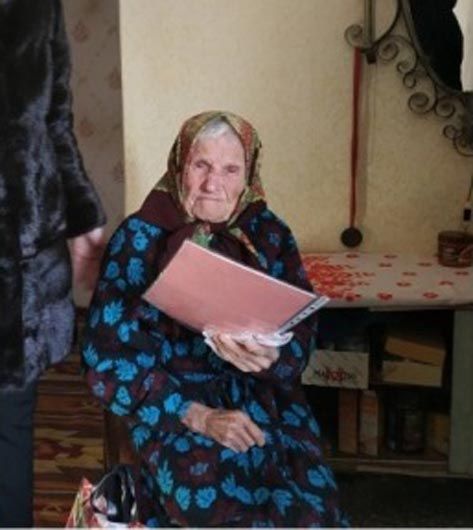 Найстарішій жительці Великої Яблунівки Марії Стеблянко виповнилося 105 років
