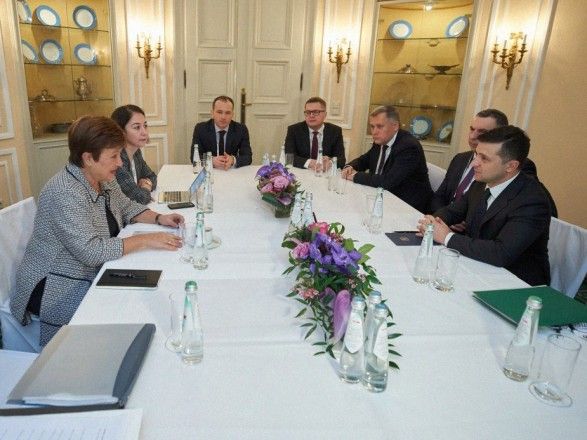 Зеленський провів зустріч з директором-розпорядником МВФ