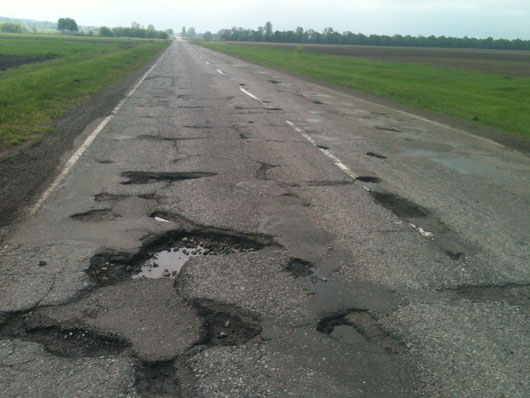 На Черкащині запланували в 2020 році відремонтувати 136 кілометрів доріг