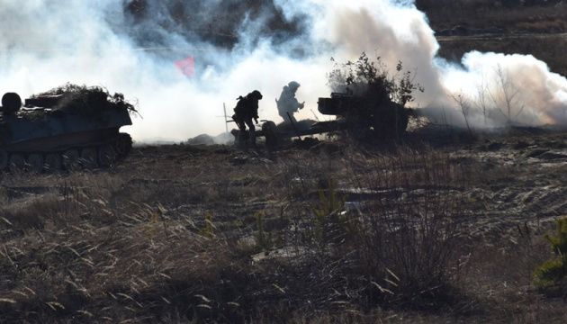 Окупанти накрили щільним вогнем сили ООС під Лебединським