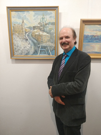 Натхненний Врубелем: Едуард Межул влаштував у Києві вернісаж робіт родини і друзів
