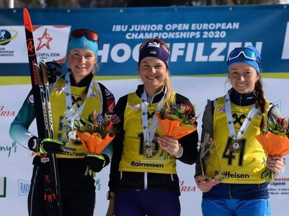 Українка стала чемпіонкою Європи серед юніорського біатлону