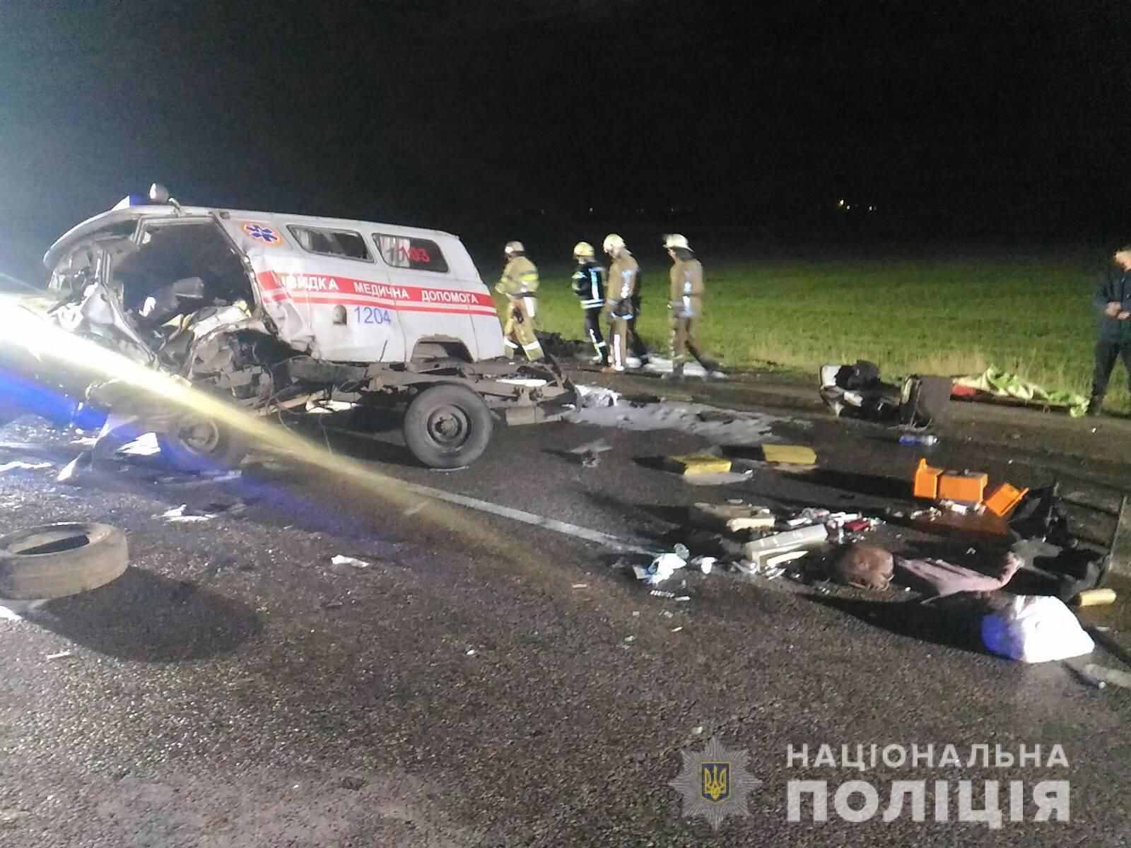 У Харкові протаранили швидку на легковику: троє загиблих