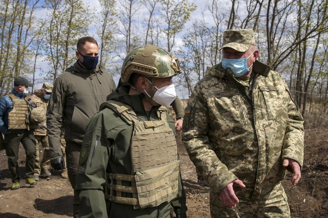 Зеленський каже про зменшення обстрілів на ділянці №3 «Петрівське»