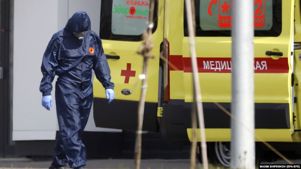 Росія встановлює рекорди поширення коронавірусу: майже 10 тисяч за добу