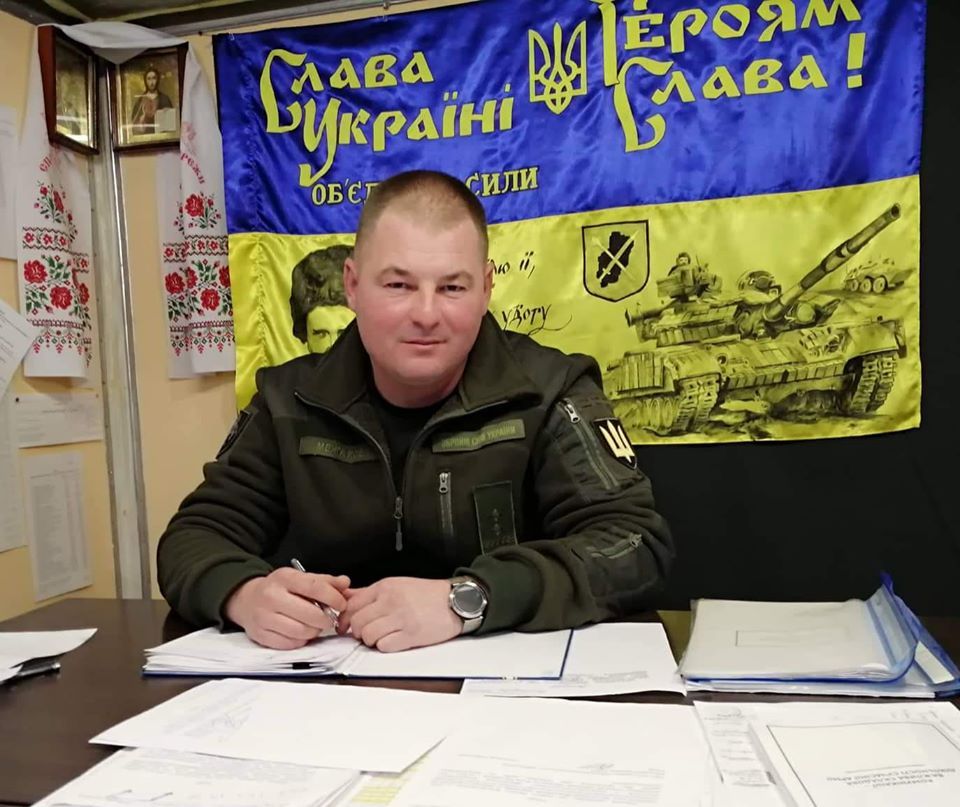 Командир танкової бригади Юрій Межаков раптово помер у зоні ООС