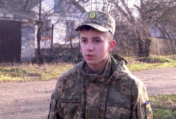 Ліцеїст із Дніпропетровщини Олександр Гаркуша нагороджений орденом «За мужність»