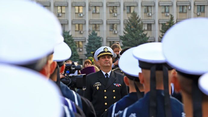 Контр-адмірал Олексій Неїжпапа очолив український флот