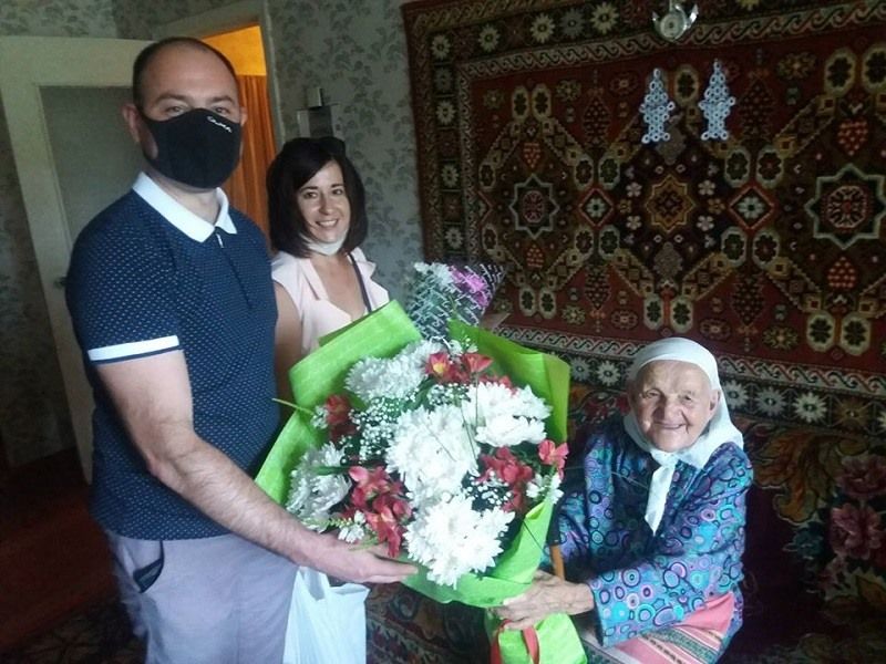 Найстарша жителька Черкас відсвяткувала 105-річний ювiлей