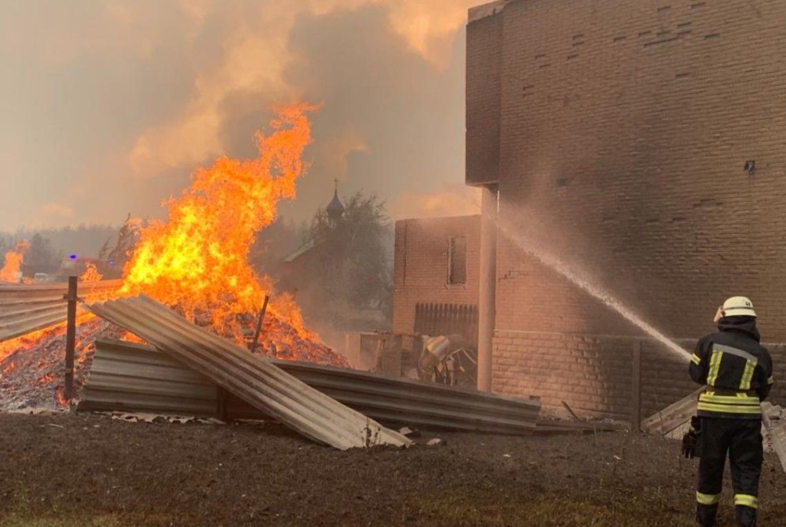 Пожежі на Луганщині: прокуратура відкрила кримінальне провадження