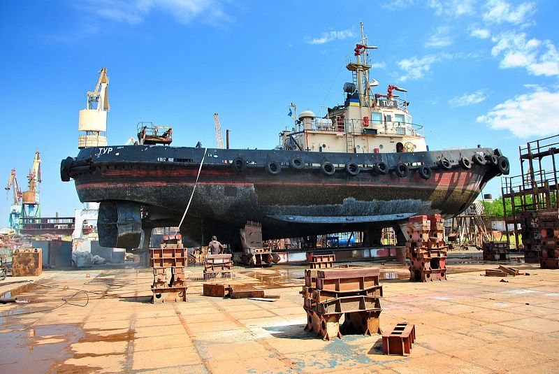 На Миколаївської верфі відремонтують 33-річний буксир «Тур»