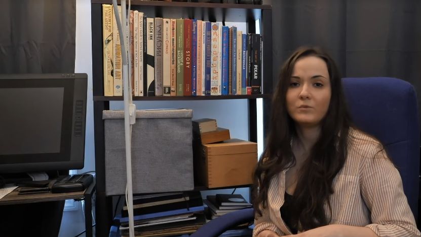 Ілюстраторка Юлія Осика з Нью-Йорка допомагає іноземцям у вивченні української мови