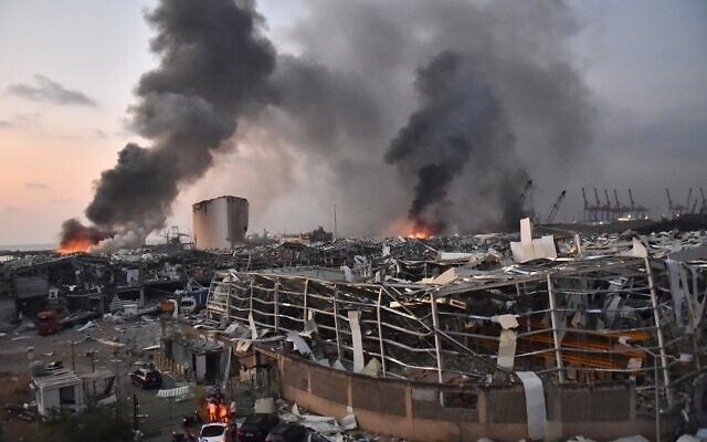 У Бейруті кількість загиблих зросла до 220 осіб, 110 - зникли безвісти