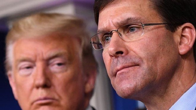 Трамп планує змінити голову Пентагону після виборів