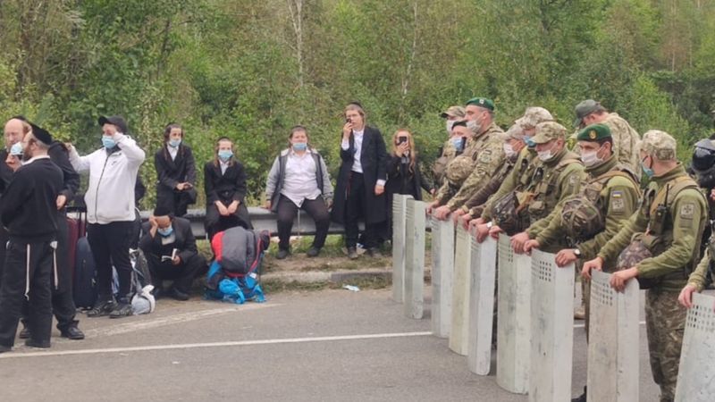 Тисячі хасидів рвуться в Умань з Білорусі, залучені нацгвардія та авіація
