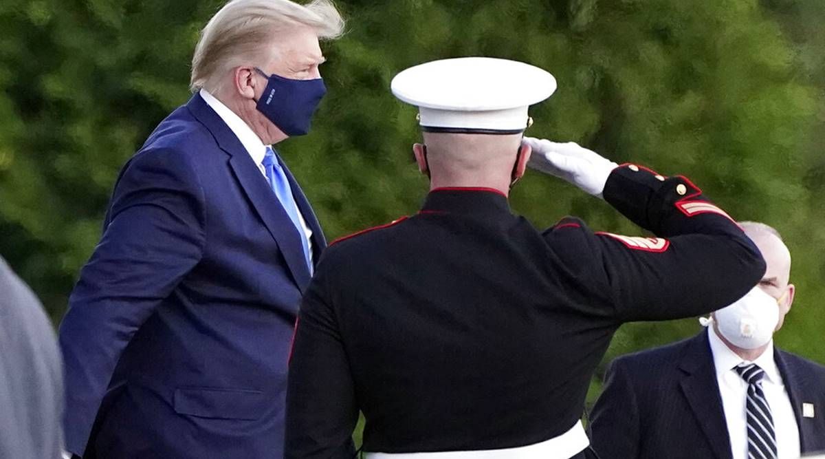 Трамп обіцяє зробити Америку великою після лікування