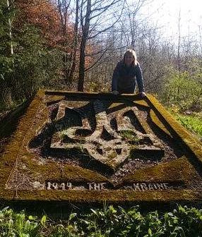 Тризуб у Шотландії часів Другої світової війни відновили діаспоряни, фото