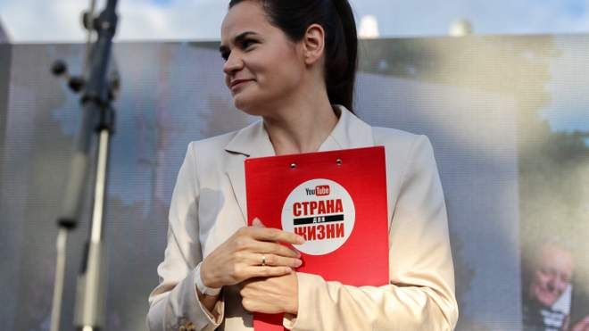 Світлану Тіхановську оголосили у розшук на території Росії